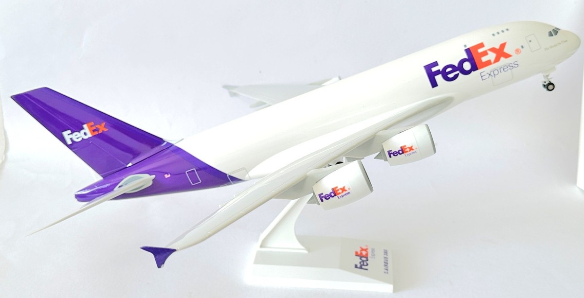 Airbus A380 Fedex Federal Express Premium Skymarks Collectors