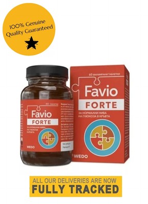 Favio Forte Multivitamine zur Blutzuckerkontrolle für Diabetiker x60 Tabletten Wedo