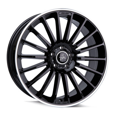 18 Zoll KESKIN KT15 5x112 ET45 Alufelgen BLACK LIP POLISH