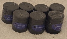 LOT OF 7 PACKS OF 6 JACK RICHESON 42 LARGE TEMPERA CAKES - BLACK - NEW 