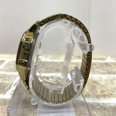 Supreme TIMEX Digital Watch INDIGLO Gold TW2U03300 Metal Case