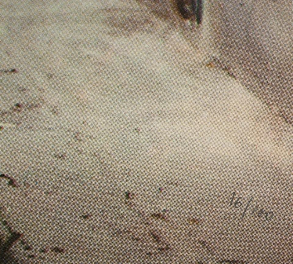 Christo, Original-Farbserigrafie, signiert und nummeriert. - Bild 3 von 3