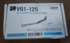 Vista 61-125 Stainless Steel Timber Frame Ties