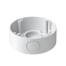 Junction box for cameras, available for wall or ceiling mounting