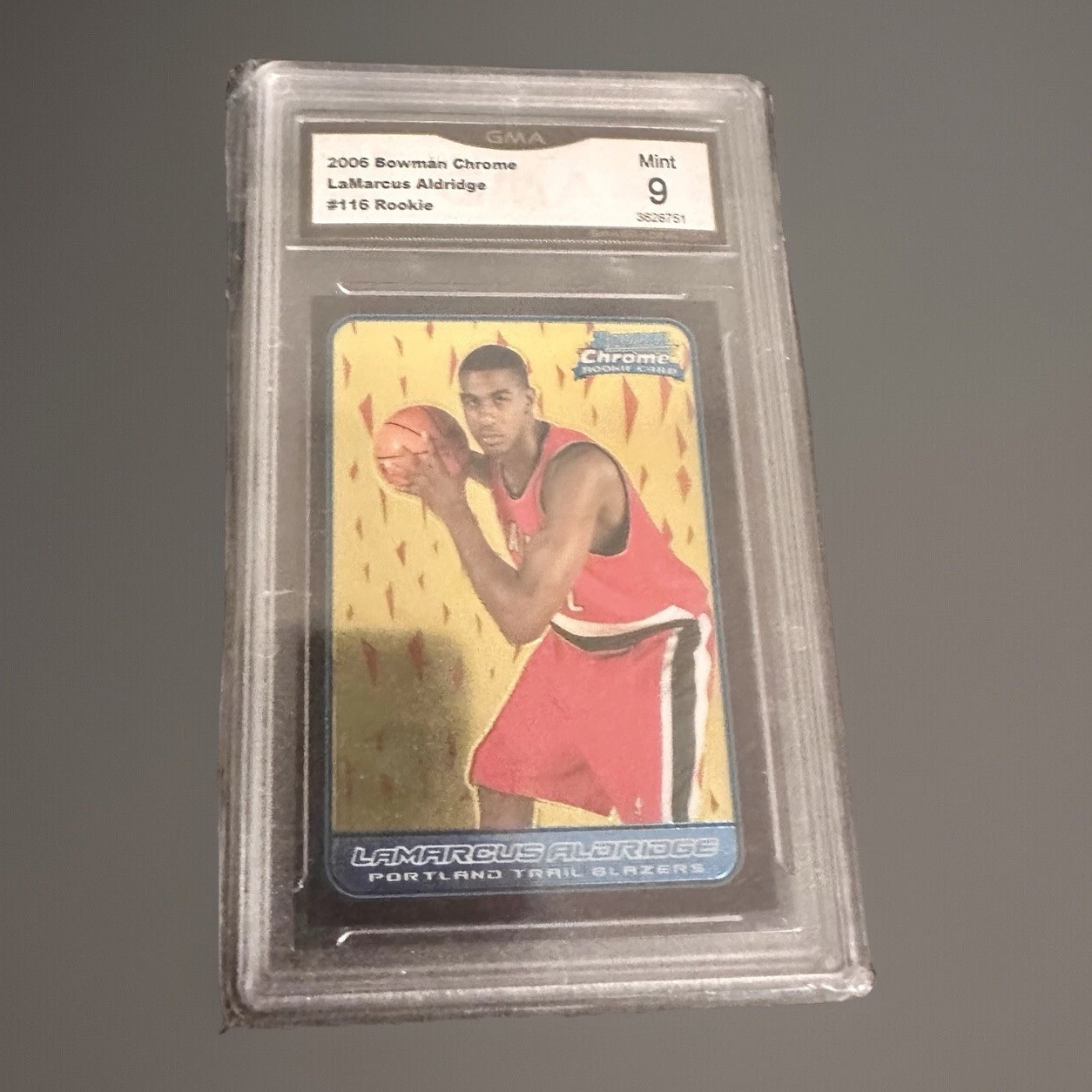 2006 Bowman Chrome #116 LaMarcus Aldridge Portland (Mint 9)