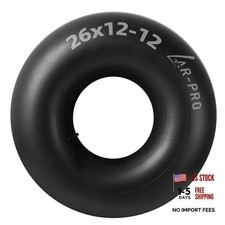 Relacement 26x12-12 Heavy-Duty Inner Tubes for ATV/UTV, Lawn 26x12-12 TR-13
