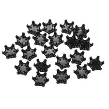 20x 2.5*1.2cm Soft Plastic Golf Shoe Spikes Cleat Fast Twist  A