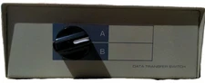 Data Transfer Switch + 3 Serial Port Adapters Vintage Computer Switch