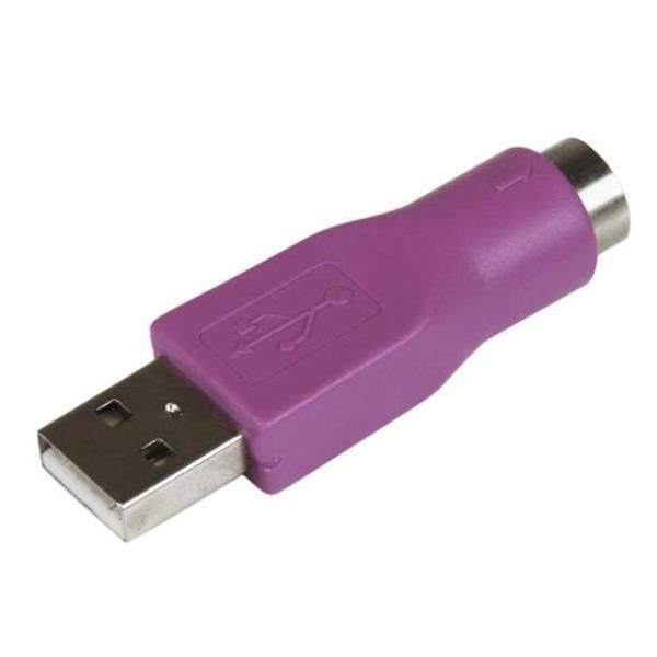 Adattatore di ricambio ps/2 a usb - convertitore sostitutivo per tastiera da ps/2 a usb f/m - Immagine 2