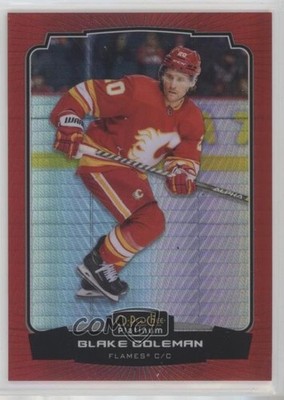 2022-23 O-Pee-Chee Platinum Red Prism 31/199 Blake Coleman #124 15ok