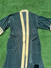 Vintage Christian Dior Robe Mens One Size Velour Belted Lounge Monsieur 90s