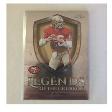 2025 Topps Chrome Legends Joe Montana #LOG-8 San Francisco 49ers