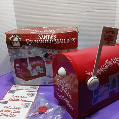 Santa s Enchanted Mailbox Mr Christmas 3 Envelopes Decoration