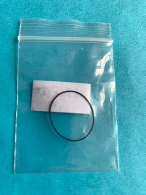 1x O-Ring Dichtung Kautschuk schwarz für Armbanduhr  18,80 x 18,00 x 0,40