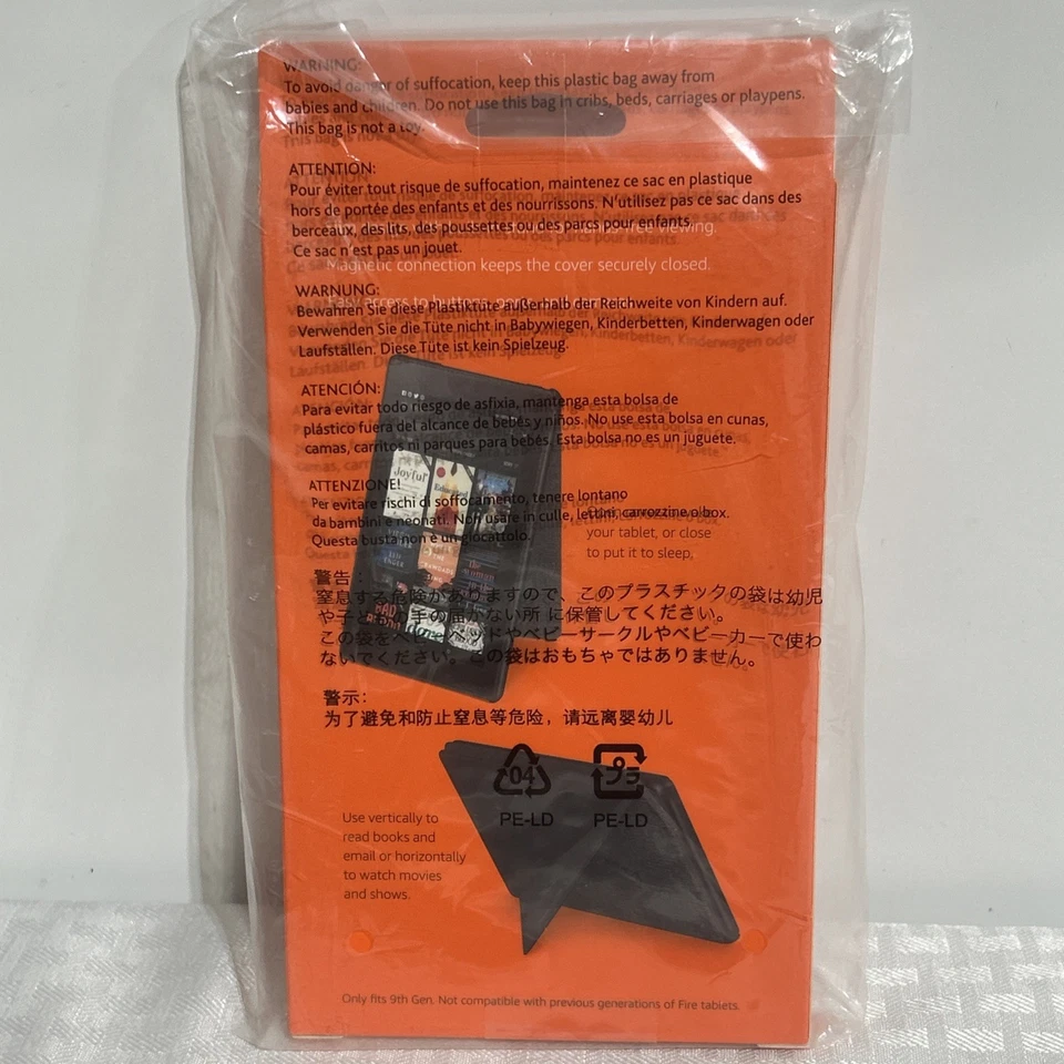 Fire 7 Tablet Case (Compatible with 9th Generation, 2019 Release), Twilight Blue - Image 4 of 4