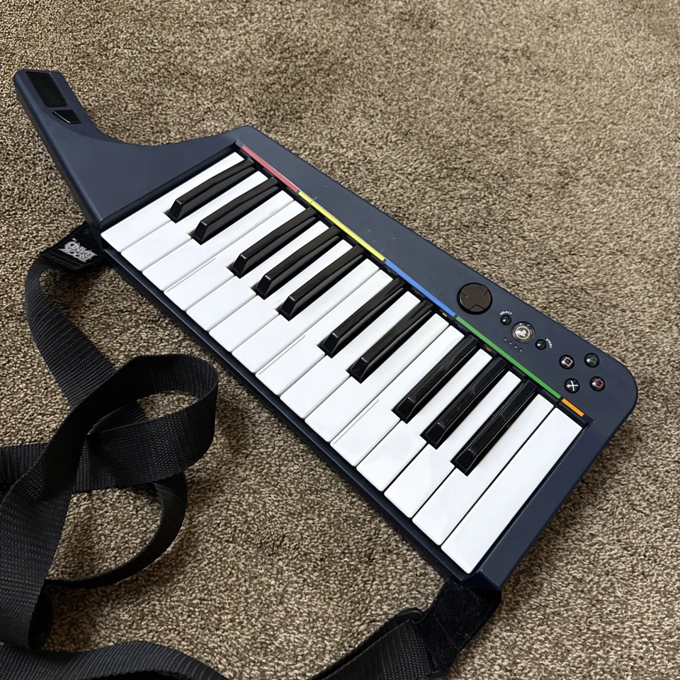 Rock Band PlayStation 3 PS3 Keyboard 97161 With Strap - No Dongle - Image 2 of 4