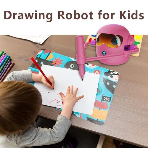 Robot de Dibujo Inteligente Pintura Inteligente, Regalo Niños, Juguetes Educativos Y9O6 - Imagen 3 de 14