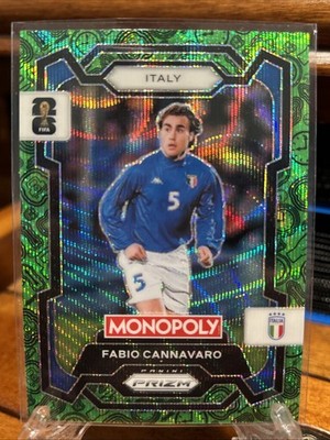 2026 Panini Prizm Monopoly FIFA World Cup Fabio Cannavaro #36