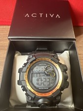 Activa X Invicta Men's DigitalWatch - 52mm, Black/Gold (ACW430-006)