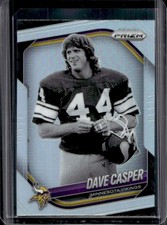 2025 Panini Prizm Dave Casper Silver #256 Vikings