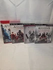 Assassins Creed PS3 Bundle. Creed, Creed II, Revelations, Brotherhood / CIB