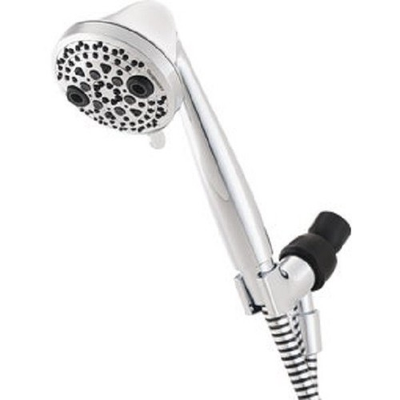 #ad 1 Oxygenics PowerFlow 3 Spray 1.75 GPM Handheld Brushed Nickel Shower Head 87446 $57.89