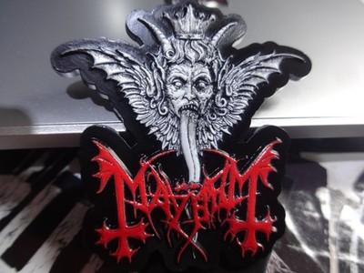 Mayhem Metal Pin Badge Label Pin Ltd 91 Copys Lifelover Gorgoroth Tsjuder Samael