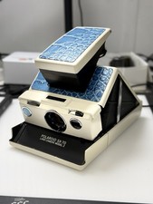Polaroid SX-70 Model 2 Camera 600 Converted, Serviced, Tested/white