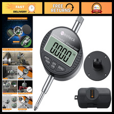 High Precision Digital Dial Indicator 0-12.7mm/0.5" LCD Gauge, Inch/Metric, Zero