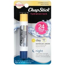 ChapStick Hydration Lock 24 Hour Care Day/Night Non-Tinted SPF 12 RARE