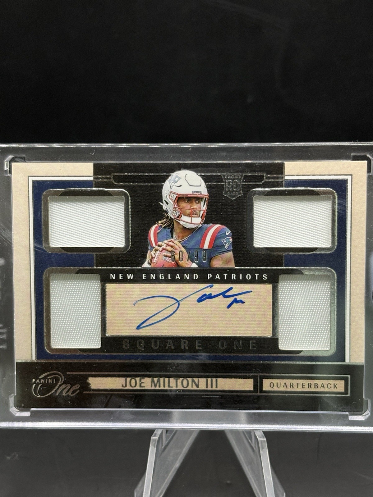 2024 Panini One Square One Joe Milton III /99