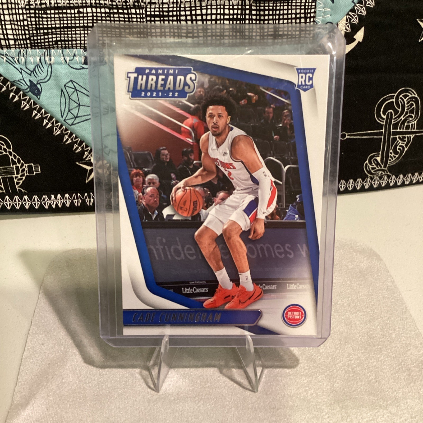 Cade Cunningham 2021-22 Chronicles Threads Rookie #79 Pistons Basketball