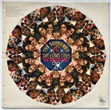 Supremes & Four Tops : The Magnificent Seven 1971 UK vinyl 12" LP EX/VG+ A1/B1