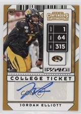 2020 Panini Contenders Draft Picks College Ticket Jordan Elliott #220 Auto 0e1b