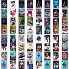 TEAM LOT - NEW YORK RANGERS HOCKEY 250 Cards NHL Rookie Inserts Variety