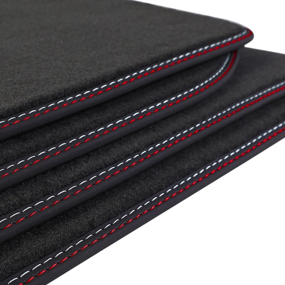 For Audi A6 S6 RS6 C6 2004-2011 OEM Quality Velour Carpet Car Floor Mats Liners - Image 4 of 4