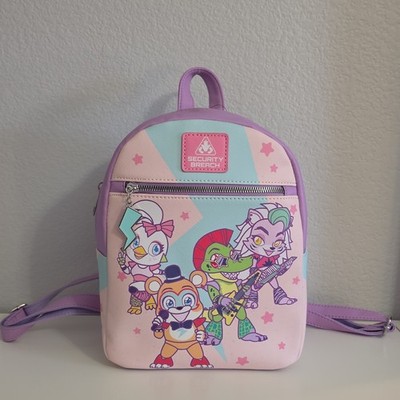 READ DESC   Five Nights at Freddy s: Security Breach Mini Backpack Purple/Pink