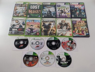 Xbox 360 Lot of (16) Xbox 360 Games CIB & Discs - Tested