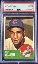 1963 Topps #353 Billy Williams Chicago Cubs PSA 4 VG-EX Baseball Card