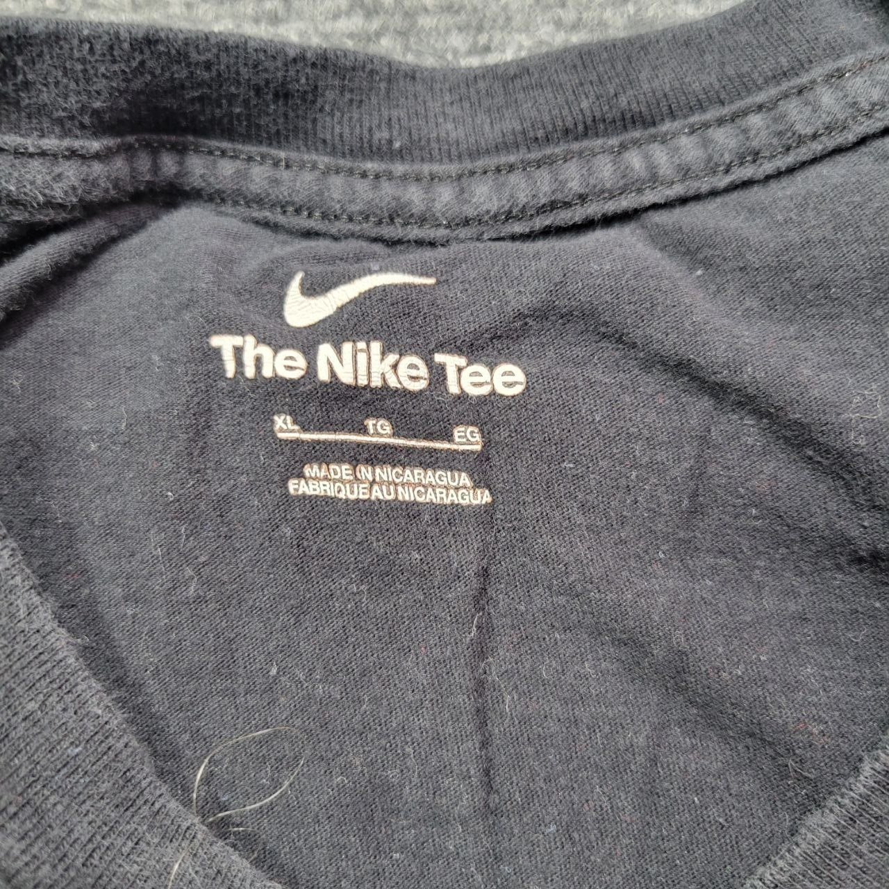 Nike Air Shirt Mens XL Black Swoosh Logo Tee Athletic Crewneck Gym Casual Top thumbnail 2