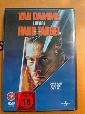 Harte Ziele Hard Target DVD FSK 18 Van Damme John Woo uncut EU RAR OOP