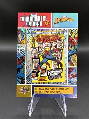 2024 Upper Deck Marvel Monumental Covers Spider-Man #EI-7 Issue #121
