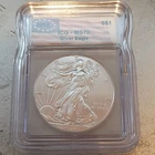 U.S. Mint 2012 American Silver Eagle $1 1 oz .999 Silver ICG MS70