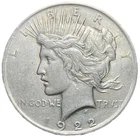 1922 Peace US Silver Dollar 90% Philadelphia No Mint Mark $1