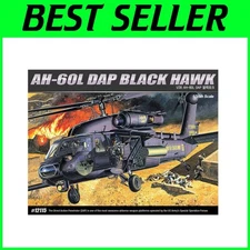 Versatile 1/35 Scale AH-60L Military Helicopter Model Kit with Custom Options