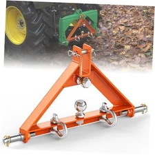3 Point Trailer Hitch Receiver Quick Hitch Compatible for Category 1 Tractors, 