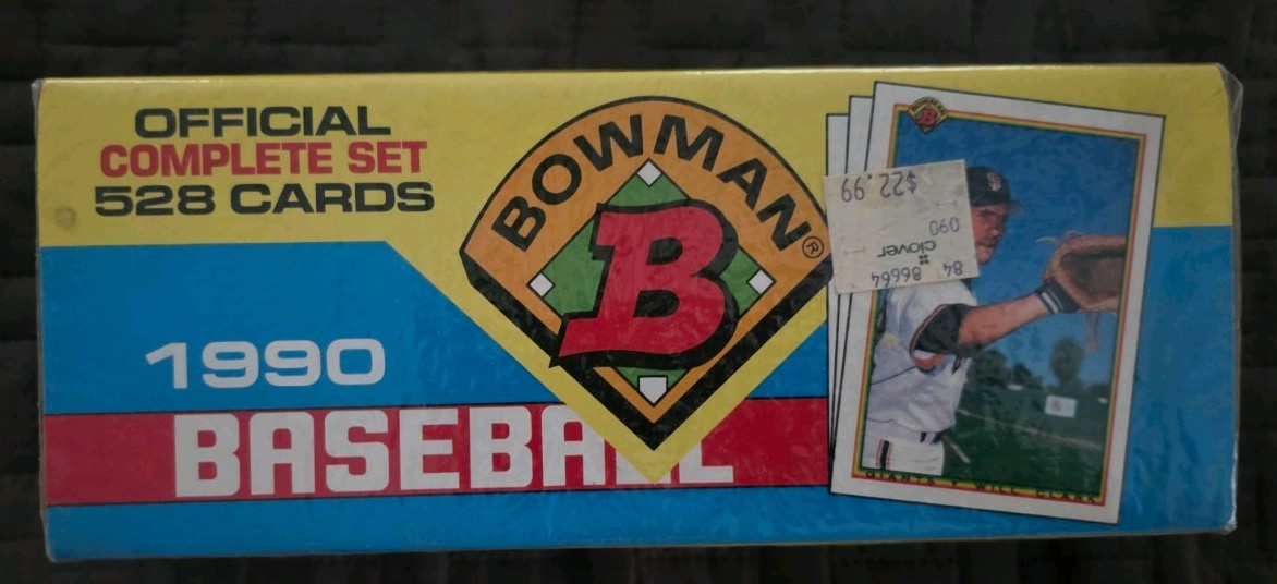 1990 Bowman Baseball Complete Factory Sealed Set 1-528