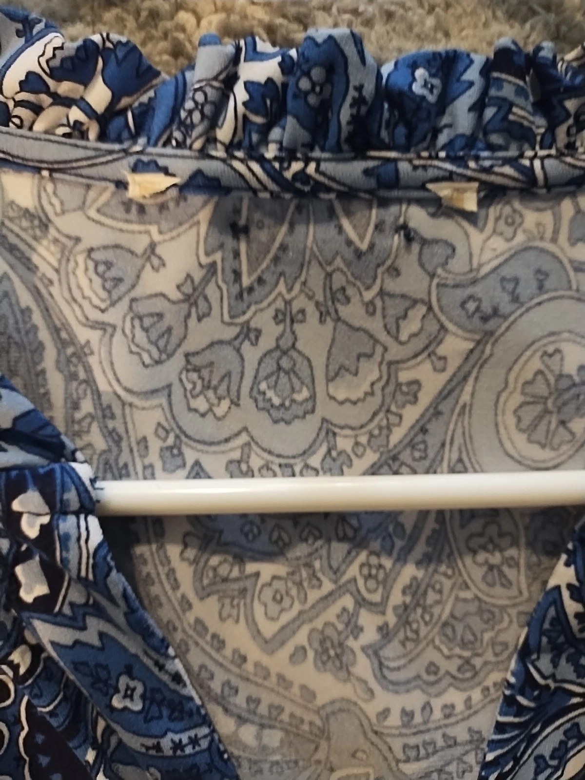 Abito donna Michael Kors senza maniche M blu medio floreale