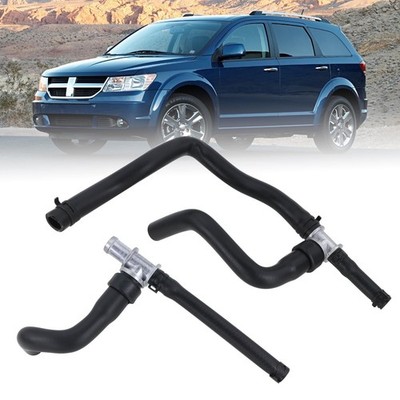 Heater Hose with Tee Supply Return Fits 2.4L Models 2008-2020 Replacement Set