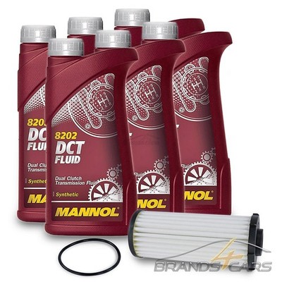 ATEC HYDRAULIKFILTER 7-GANG DCG-GETR.+6l ÖL FÜR AUDI Q3 TT 8J VW T5 T6 TIGUAN 5N
